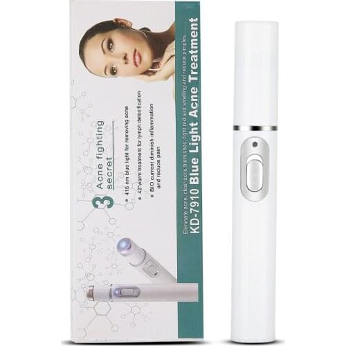 Blackhead Vacuum Electronic Blue Light Varicose Veins Acne Removal Pen Repairing Beauty Machine Black Head Remover Tool