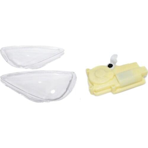 Car Transparent Lampshade Head Light Lamp Cover with for Honda Fit 2007-08 Electric Trunk Tail Gate Lock Actuator