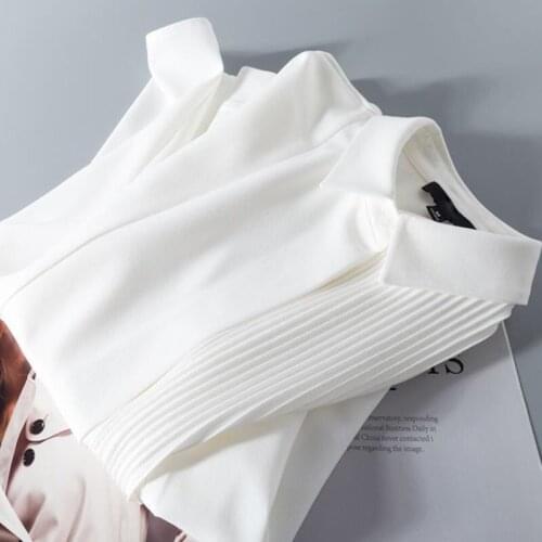 Blouse Women Autumn Square Collar Chiffon White Long Sleeve Shirt Blusas Mujer De Moda