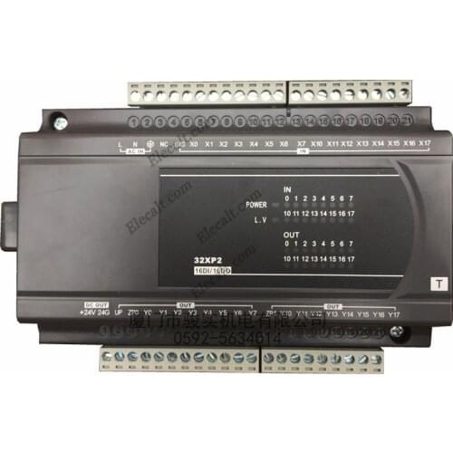 DVP32XP200T ES2/EX2 Series Digital I/O Module DI 16 DO 16 Transistor 100-240VAC New in Box