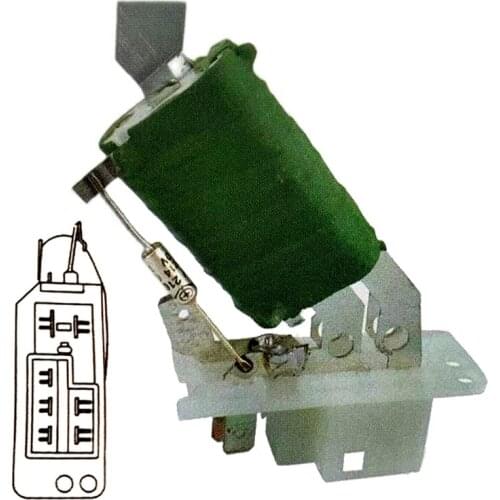 For OPEL Astra 94'Vectra Brand New Auto Heater Blower Motor Resistor Classic 5pin 97-99 1845791 90383817 3736003804V