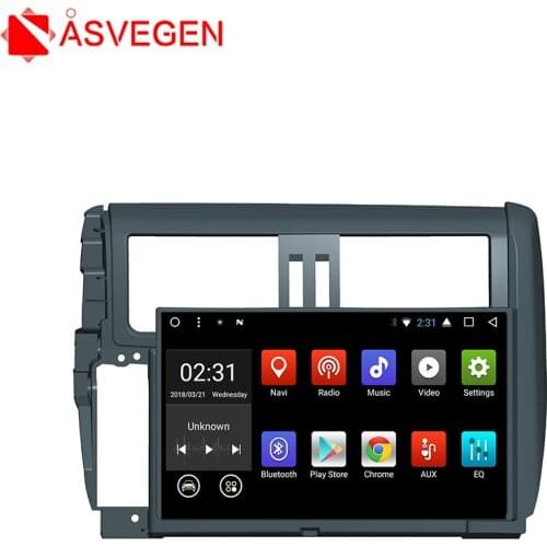 For Toyota PRADO 2010 9 inch HD Touch Screen Android 7.1 Quad Core Car Auto WIFI Radio Multimedia Player GPS Navigation
