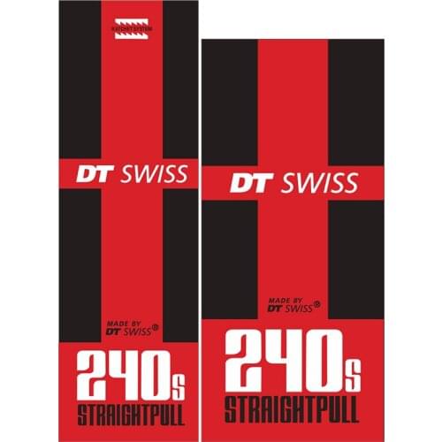 DT240S Road Bike Bubs Sticker MTB Wheels Hub Sticker Unreflective Gloss Decoration DT 240 S