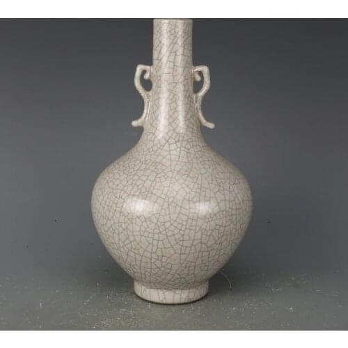 Antique SongDynasty porcelain vase,ears bottle,Hand-painted crafts,Decoration,Collection&Adornment,Free Shipping