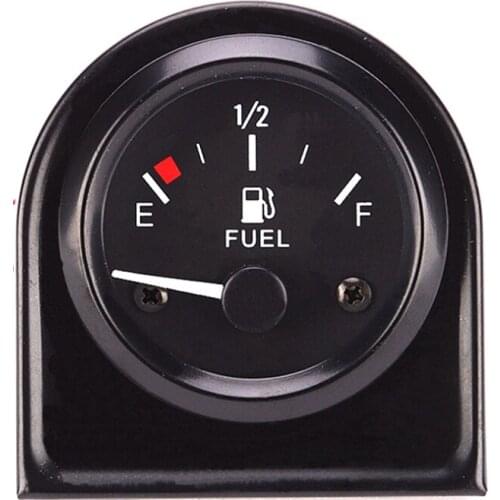 2" 52mm 12V Car refits Fuel Gauge Measuring The Automobile Vehicle oil level oil quantity Fuel Meter E~F