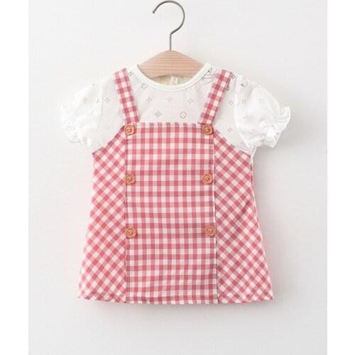 5 Pieces/Lot) Girls Summer Dress 030614