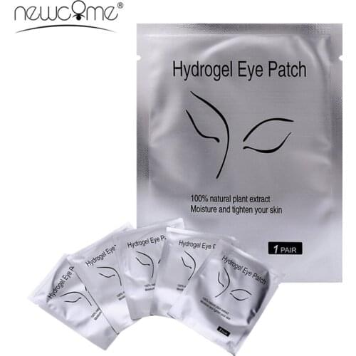 NEWCOME 20/30/50/100 Pairs Lint Free Eye Pads for Eyelash Extension High Quality Eye Gels Patches Eyelashes Makeup Tool
