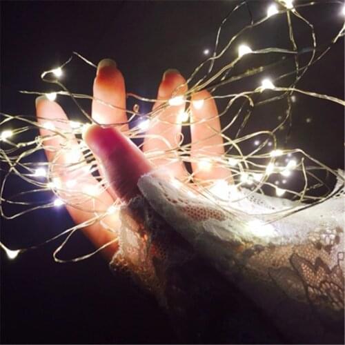 New Year Decoration 2021 Christmas Decoration Garland Fairy Light String 1M 2M 3M LED Home Christmas Decoration for Home Xmas-C