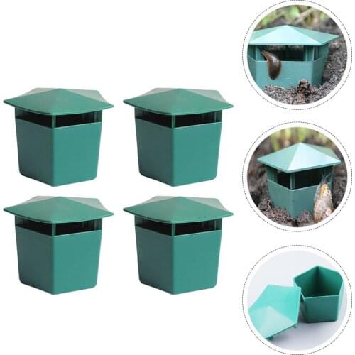 4 Pcs Garden Snail Traps Slug and Snail Trap Catch Slug Traps Garden Supplies