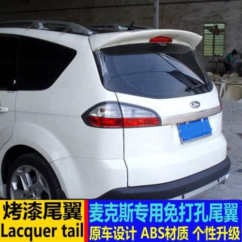 Suitable For Max S-max Modified Tail Top Non Perforated Spoiler Fixed Wing