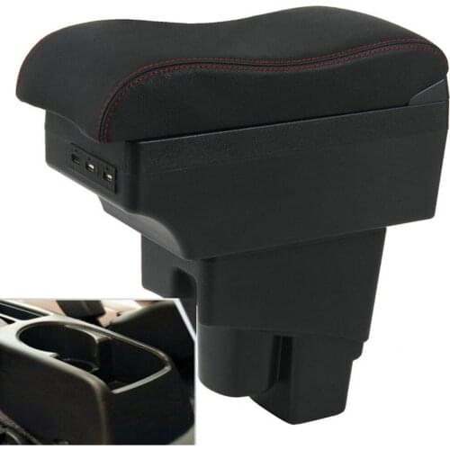 For Fit Jazz Armrest Box Center console Arm Rest