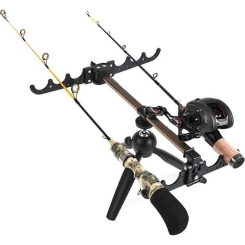 Adjustable Ice Fishing Rod Collapsible Triangle Bracket Tripod Fishing Pole Bracket Triangle Bracket Accessory