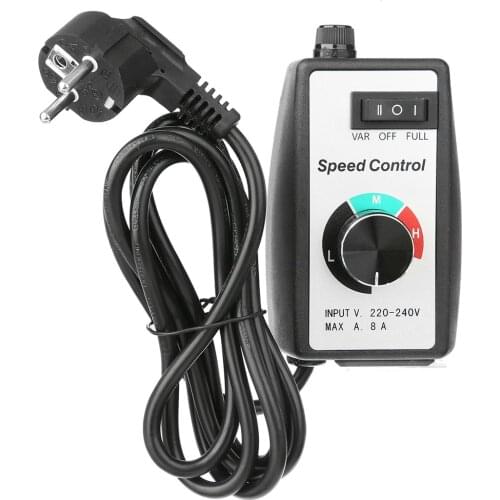 Motor Speed Controller Universal Electronic Stepless Governor Switch Blower Duct Fan Speed Control Regulator 230V
