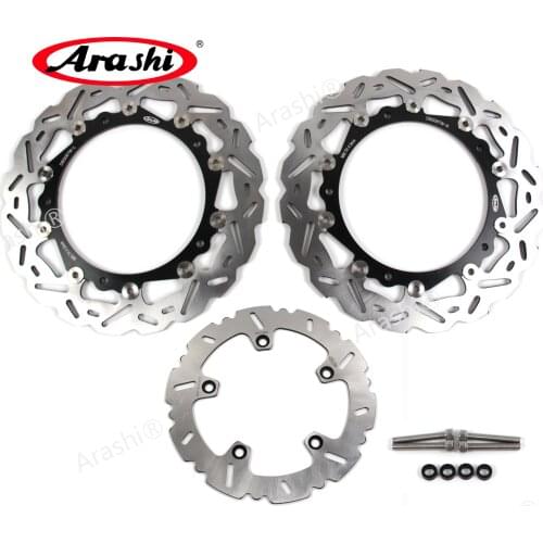 Arashi 320 / 265 mm Motor CNC Floating Front Rear Brake Disc Rotors For BMW R 1200 GS ADV 13-14 R1200GS ADVENTURE 2013 2014