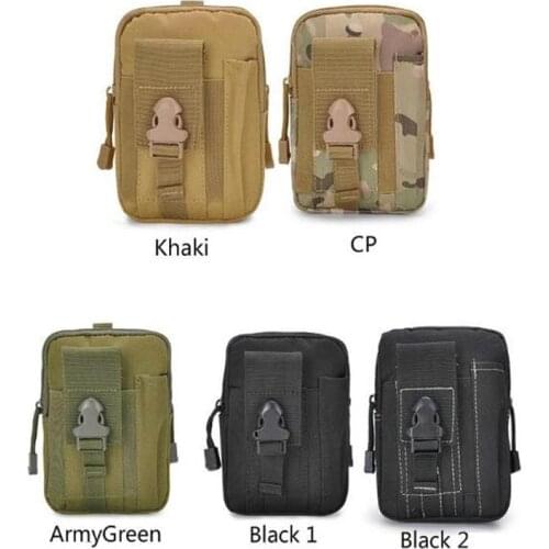 Sport Casual Tactical Military Outdoor Belt Molle Waist Bag Mens Sport Casual Waist Fanny Pack Phone Case Camping Hunting Bags