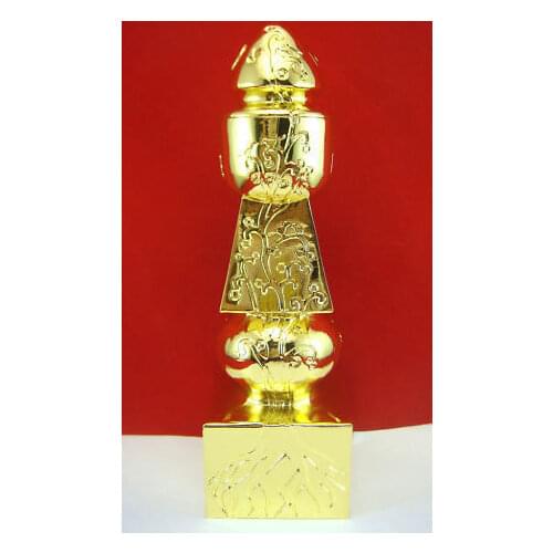 6" 5 Element Metal Pagoda With Tree Of Life Feng Shui Statues And Sculptures Figurine Home Decor Living Room Accessorie Ornament