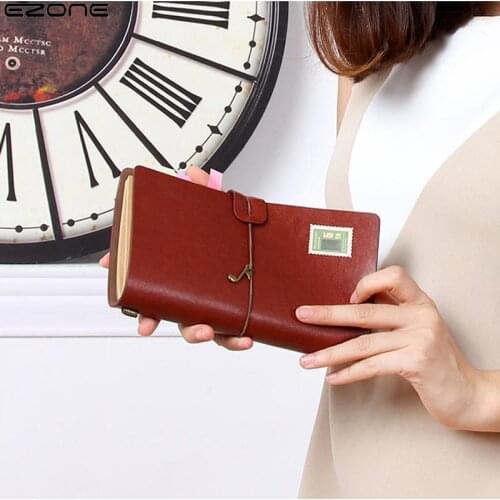 EZONE A6 Loose-leaf Notebook High Quality PU Leather Portable Notepad School Office Business Book Creative Stationery Notebook
