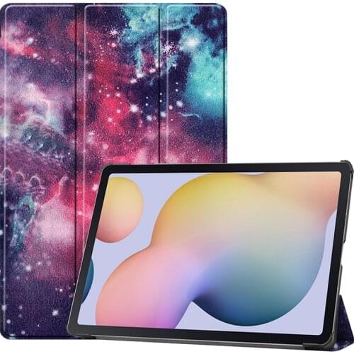 Magnet PU Leather Smart Cover for Samsung Galaxy Tab S7 Plus Case 2020 T970/T975/T976 12.4 inch Protective Cover+Pen