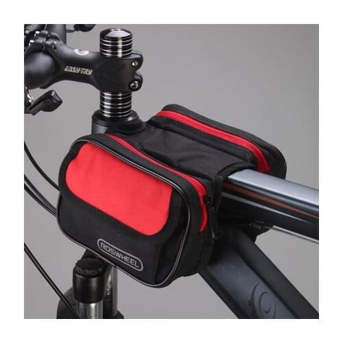 Bicycle bag front beam bag saddle charter package riding package waterproof mountain bike equipment accessories tube pac