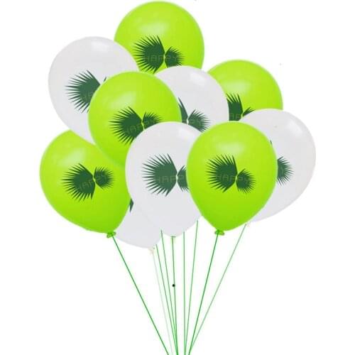 12-Inch Summer Ice Cream Glasses Leaves Rubber Balloons Hawaii Theme Party Decoration Balloon Anniversary Daily Necessities