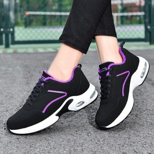 Womens Shoes 2021 New Autumn and Winter Cashmere Sports Shoes Casual Running Soft-soles Lightweight Sneakers zapatillas hombre