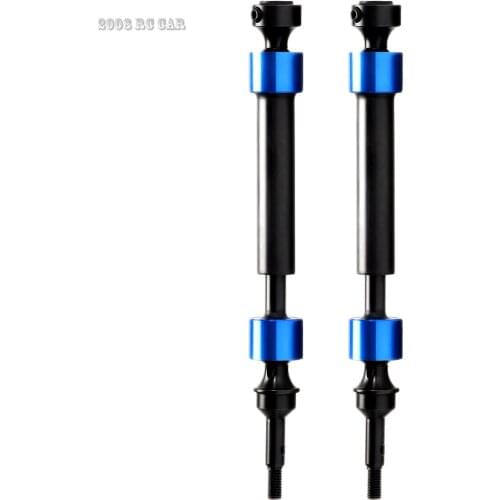 1/10 #5451X 2Pcs Splined CVD Swing Driveshaft Axles 45# Hard Steel For RC Car Parts Traxxas E-Revo Summit Revo 3.3 E-MAXX T-MAXX