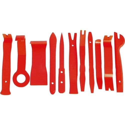 11PCS Car Door Radio Audio Panel Trim Dashboard Removal Installer Tool Automobile Nail Puller Audio Door Clip Dash Pry Tools