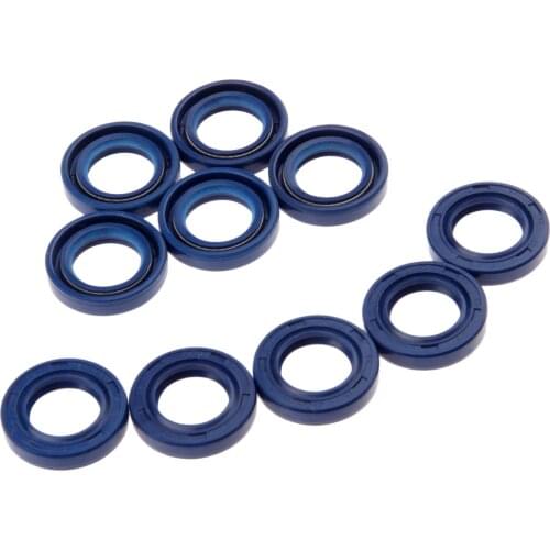10Pcs Chainsaw Oil Seals Kit For STIHL 017 018 021 023 025 MS170 MS180 MS210 MS230 MS250 Chainsaw Part Number 96380031581