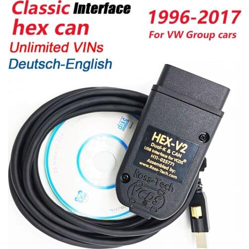 2021 VAGCOM Vcds 21.3 OBD2 Scanners for VW Group Cars From 1996 To 2017 VAG 21.3 Multi-Language ATMEGA162+16V8+FT232RQ