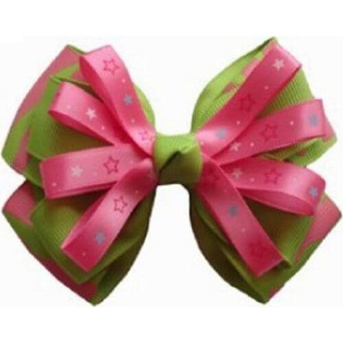 50 pcs Small Hair Bow Grosgrain Ribbon Hair Bows With Clip Hairbow For Girls Hair Accessories