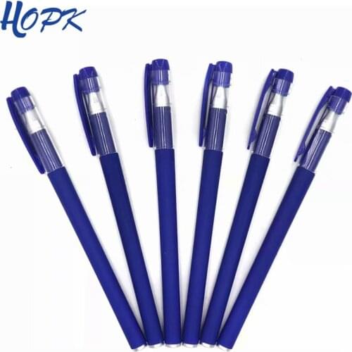 6pcs/set Office Gel Pen 0.5mm Needle tip Signature pen Red/Blue/Black Ink Refill Rod for School Office Supplies Stationery
