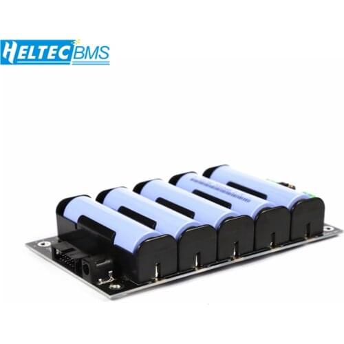 Power Bank Case 21700 Battery Holder 5S 21V Battery Pack Storage Box Balance Circuits 60A 120A BMS PCB 5s 21700 Power Wall diy