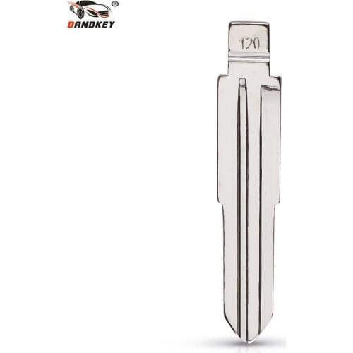 Dandkey 20x Replacement 120# Flip Remote Key Blade Car Key Blank For LAND WIND Flip Remote Key NO.120 #120