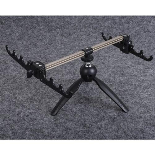 Fishing Rod Holder Camera Tripod Stand Lightweight Collapsible