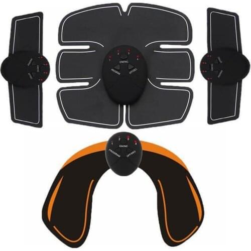 Electric Muscle Stimulator ems Wireless Buttocks Hip Trainer Abdominal ABS Stimulator Fitness Body Slimming Massager