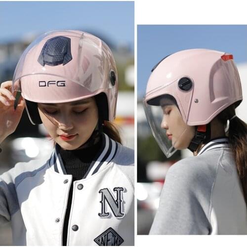 Patinete Electrico Capacete Aberto Moto Helm Voor Motorfiets Open Gezicht Classic Originele Flip Up Helm Casco Para