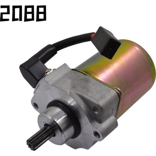 Motorcycle Engine Electric Starter Motor For Qingqi Suzuki QS110 FD110 110cc Engine Spare Parts