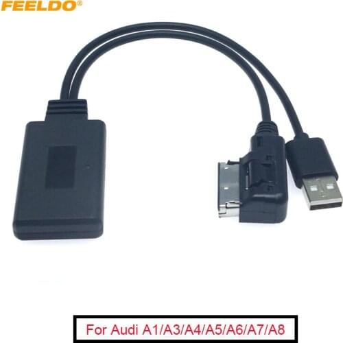 FEELDO Bluetooth Wireless Audio Adapter For Audi MMI 2G Multimedia System Stereo Head Unit #CT6284
