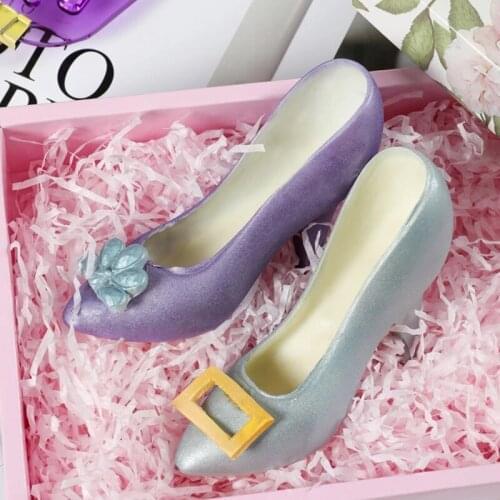 Chocolate High Heels Shoe Mold Cake Baking Mould Kitchen Supplies NIN668