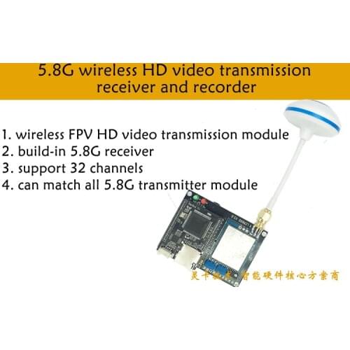 FPV 5v 5.8ghz 5.8G 600mW 32 Channel Wireless Audio Video Transmitter DJI Phantom gopro hero3 HERO4 sj4000
