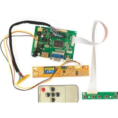 Hdmi + VGA + AV controlador LCD kit LP171W01 LP171WP4 LP171WX2 LTN171X2 B170PW03 B170PW06 N170C2 de 1440 * 900LCD