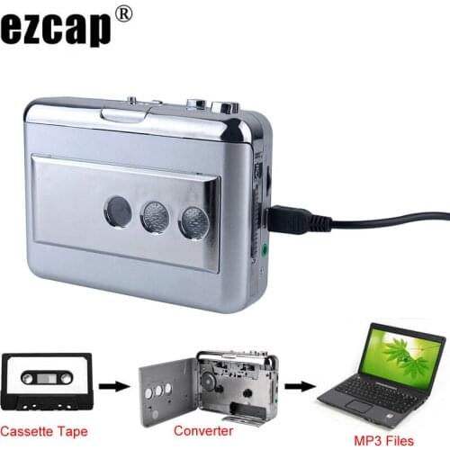 Original Genuine Ezcap LP/Vinyl Tape to PC Record DUAL Hybrid USB Cassette to MP3 Converter Audio Capture Walkman Music Player