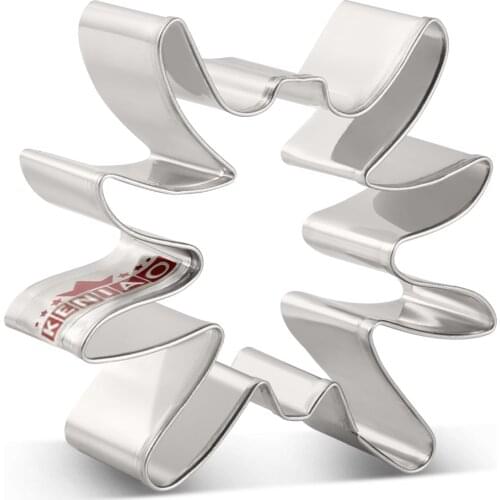 KENIAO Halloween Spider Cookie Cutter For Animal Biscuit / Fondant / Pastry / Bread Cutter - 7.6 x 7.1 cm - Stainless Steel