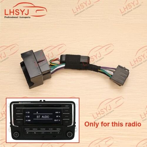 Multifunction Steering Wheel Button Control Canbus gateway Simulator Adapter for VW RCN210 Car Radio