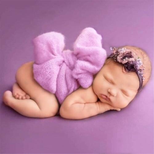 2021 new Bowknot Belt Newborn Photography Props Accessories for Baby Boy Girl Pose Butterfly belt Photo Shoot