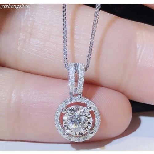 Top Quality Fashion Pendant Necklace For Women Retro Vintage Classic Rose Gold Color Cubic Zircon Stone Jewelry