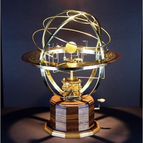 Retro Home Living Room Bedroom Decoration Grand Orrery Model Of The Solar System 3d Miniature Planets Home Sculpture Ornaments