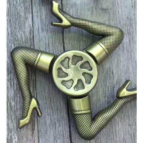 Fidget Spinner Finger Spinner Hand Spinner Brass Spiner Comes With Metal Box Anti Relieve Stress Toys