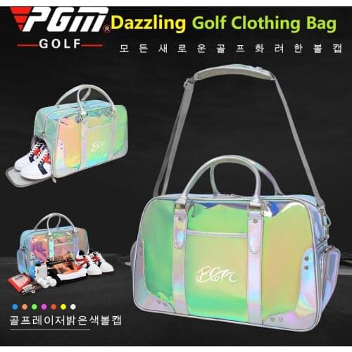 PGM Golf Clothing Bag Women Motion Portable Bag Built-in Shoes Bag Large Capacity Clothes Bag Travelling Handbag knapsack