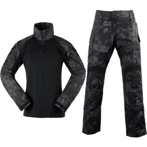 Tactical G3 Frogs Long Sleeve Suit Outdoor Camouflage Clothes Training Hunting Multicolored Suit Army Combat Uniform Shirt Pants